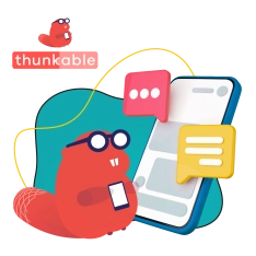 Разработка мобильных приложений в Thunkable - КИБЕРшкола программирования для детей, компьютерные курсы для школьников, начинающих и подростков - KIBERone г. Подольск