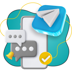 Создание Mini App для Telegram - КИБЕРшкола программирования для детей, компьютерные курсы для школьников, начинающих и подростков - KIBERone г. Подольск