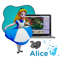 Alice 3d - КИБЕРшкола программирования для детей, компьютерные курсы для школьников, начинающих и подростков - KIBERone г. Подольск