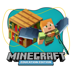 Minecraft Education - КИБЕРшкола программирования для детей, компьютерные курсы для школьников, начинающих и подростков - KIBERone г. Подольск
