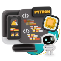 Мой первый сайт с мозгами: Python + AI - КИБЕРшкола программирования для детей, компьютерные курсы для школьников, начинающих и подростков - KIBERone г. Подольск