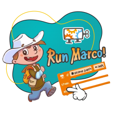 Run Marco - КИБЕРшкола программирования для детей, компьютерные курсы для школьников, начинающих и подростков - KIBERone г. Подольск