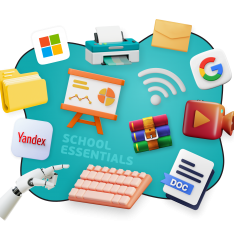 Цифровая база для школьника - КИБЕРшкола программирования для детей, компьютерные курсы для школьников, начинающих и подростков - KIBERone г. Подольск