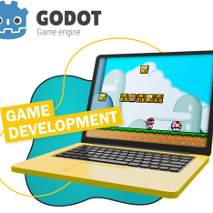 Godot.  Основа создания легендарных игр - КИБЕРшкола программирования для детей, компьютерные курсы для школьников, начинающих и подростков - KIBERone г. Подольск