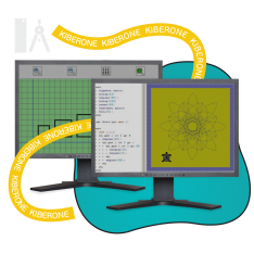 Исполнители чертежник и черепашка - КИБЕРшкола программирования для детей, компьютерные курсы для школьников, начинающих и подростков - KIBERone г. Подольск