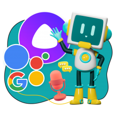 Голосовой помощник Алиса - КИБЕРшкола программирования для детей, компьютерные курсы для школьников, начинающих и подростков - KIBERone г. Подольск