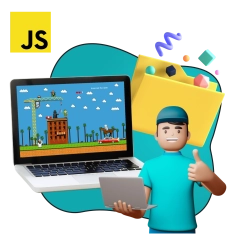 JavaScript + AI. Проектное обучение + геймификация + AI-помощники - КИБЕРшкола программирования для детей, компьютерные курсы для школьников, начинающих и подростков - KIBERone г. Подольск